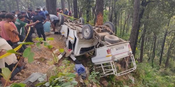 जीप दुर्घटनामा दिदिभाइको मृत्यु