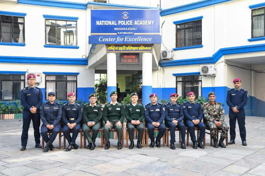 राष्ट्रिय प्रहरी प्रशिक्षण प्रतिष्ठानमा 'पुलिस लिडरसिप तथा स्टाफ कोर्ष' सम्बन्धी कार्यशाला